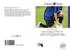 Capa do livro de Irish League 1916–17 