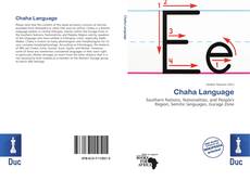 Bookcover of Chaha Language