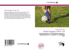 Обложка Irish League 1918–19