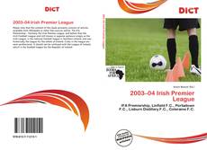 2003–04 Irish Premier League的封面