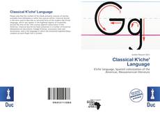 Bookcover of Classical K'iche' Language