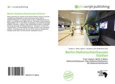 Bookcover of Berlin-Hohenschönhausen Station