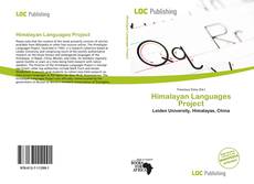 Capa do livro de Himalayan Languages Project 