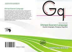 Buchcover von Chiripá Guaraní Language