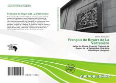 Buchcover von François de Royers de La Valfrenière