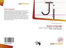 Обложка Bayot Language