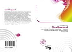 Bookcover of Allan Marquand