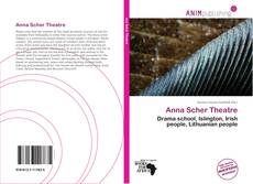 Capa do livro de Anna Scher Theatre 