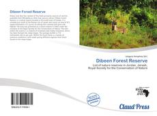 Portada del libro de Dibeen Forest Reserve