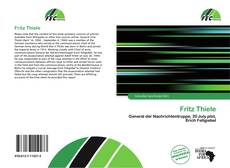 Copertina di Fritz Thiele