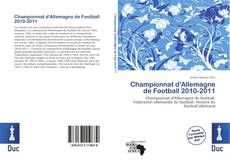 Buchcover von Championnat d'Allemagne de Football 2010-2011