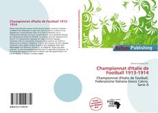 Copertina di Championnat d'Italie de Football 1913-1914