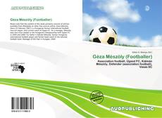 Portada del libro de Géza Mészöly (Footballer)