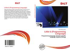 Capa do livro de Little b (Programming Language) 