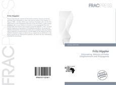 Bookcover of Fritz Hippler