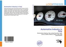 Automotive Industry in Italy的封面