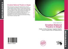 Capa do livro de Croatian National Theatre in Osijek 