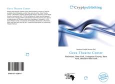 Bookcover of Geva Theatre Center