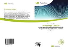 Bookcover of Printemps Croate