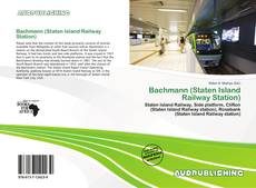 Portada del libro de Bachmann (Staten Island Railway Station)