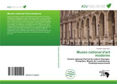 Bookcover of Musée national d'art moderne