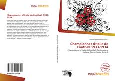 Copertina di Championnat d'Italie de Football 1933-1934
