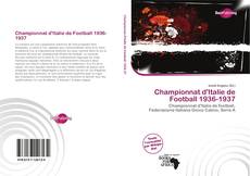 Capa do livro de Championnat d'Italie de Football 1936-1937 