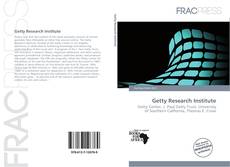 Buchcover von Getty Research Institute