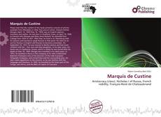 Couverture de Marquis de Custine