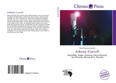 Capa do livro de Johnny Carroll 