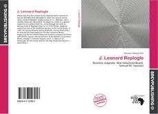 J. Leonard Replogle的封面