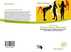 Capa do livro de Horace Brown (Musician) 