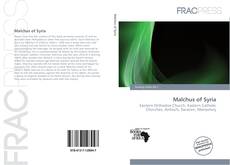 Buchcover von Malchus of Syria