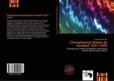 Copertina di Championnat d'Italie de Football 1977-1978