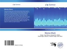 Marion Black kitap kapağı