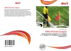 Couverture de 1992–93 Irish League