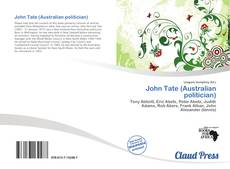 Bookcover of John Tate (Australian politician)