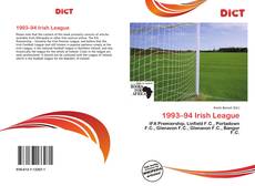 1993–94 Irish League的封面