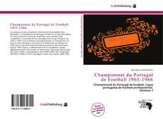 Championnat du Portugal de Football 1965-1966 kitap kapağı