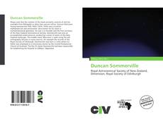 Portada del libro de Duncan Sommerville