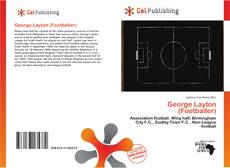 Capa do livro de George Layton (Footballer) 