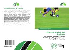 2005–06 Danish 1st Division的封面