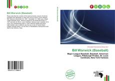 Capa do livro de Bill Warwick (Baseball) 