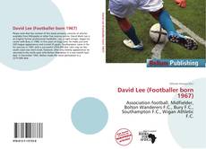Buchcover von David Lee (Footballer born 1967)