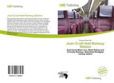 Capa do livro de Joan Croft Halt Railway Station 