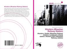 Capa do livro de Klosters (Rhaetian Railway Station) 