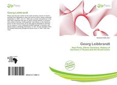 Bookcover of Georg Leibbrandt