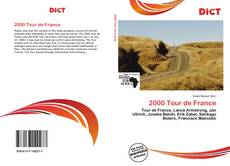 2000 Tour de France的封面