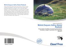 Bookcover of Mohd Zaquan Adha Abdul Radzak