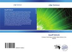 Capa do livro de Geoff Edrich 